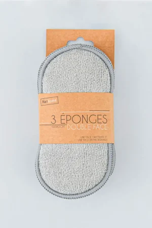Promotion Saisonnière Lot de 3 éponges double face